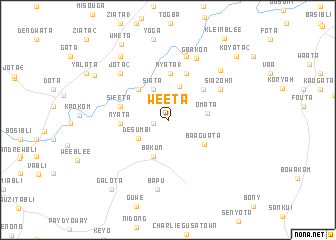 map of Weeta