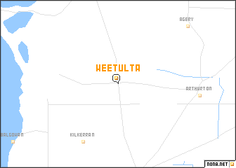 map of Weetulta