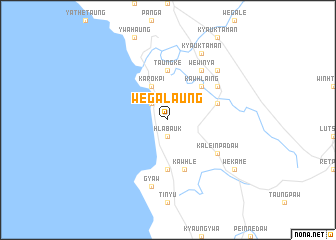 map of Wegalaung