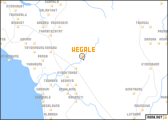 map of Wegale