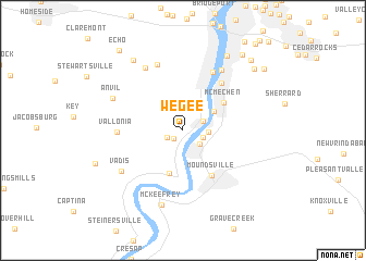 map of Wegee