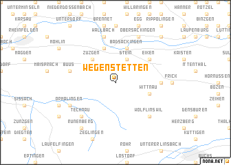 map of Wegenstetten