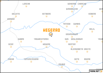 map of Wegeraʼo