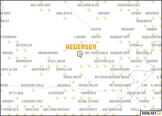 map of Wegerden