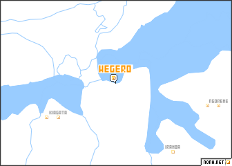 map of Wegero