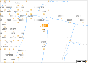 map of Wegh