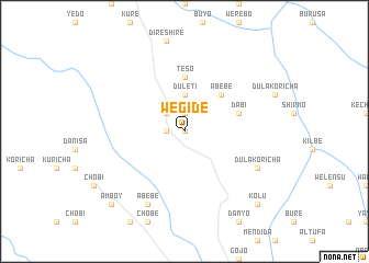 map of Wegidē