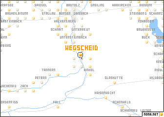 map of Wegscheid