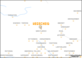 map of Wegscheid