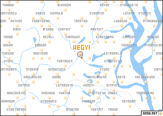map of Wegyi
