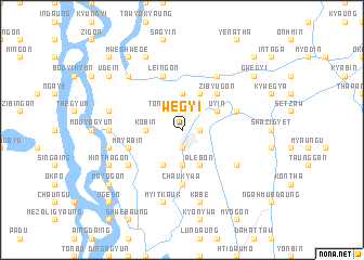 map of Wegyi