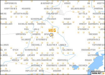 map of Weg