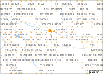 map of Weg