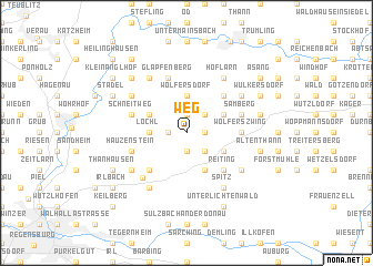 map of Weg