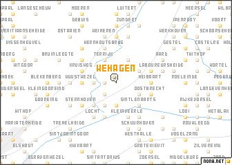 map of Wehagen