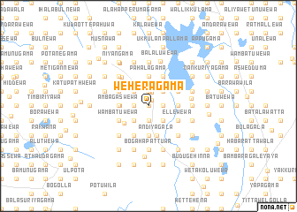 map of Weheragama