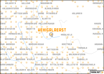 map of Wehigala East