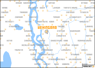 map of Wehingama