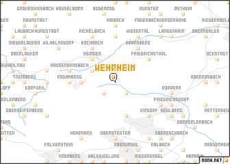 map of Wehrheim