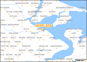 map of Wehrland