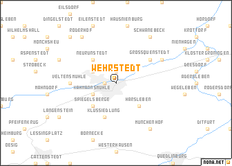 map of Wehrstedt