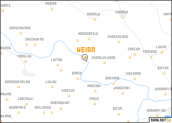 map of Wei\