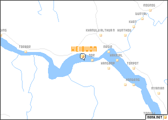 map of Weibuon