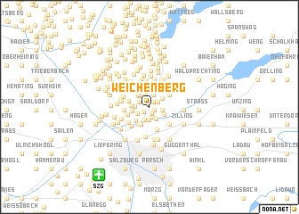 map of Weichenberg