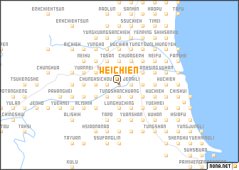 map of Wei-ch\