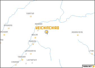 map of Wei-chin-ch\