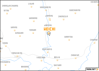 map of Weichi