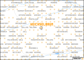 map of Weichselbaum