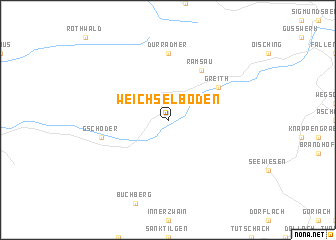 map of Weichselboden