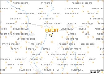 map of Weicht
