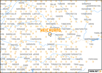 map of Wei-chuang