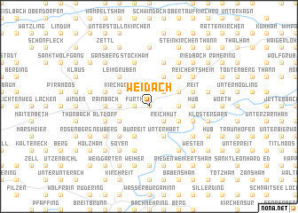 map of Weidach