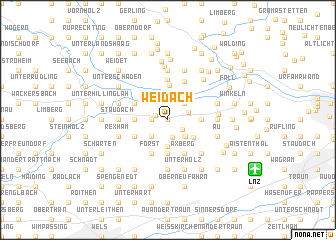 map of Weidach