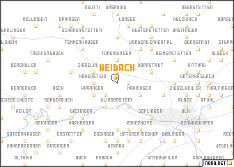map of Weidach
