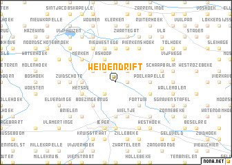 map of Weidendrift