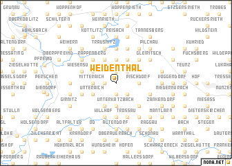 map of Weidenthal