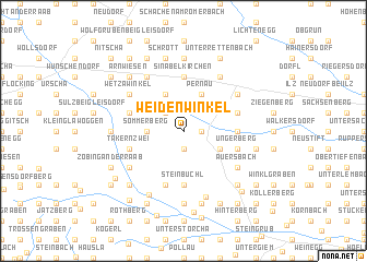 map of Weidenwinkel