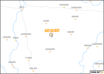 map of Weidian