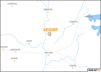 map of Weidian