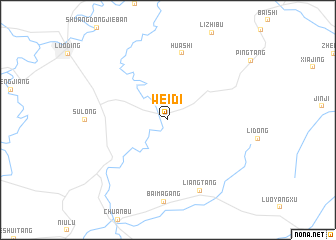 map of Weidi