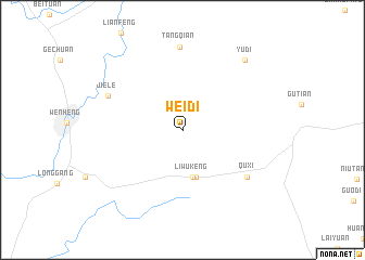 map of Weidi