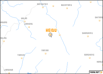 map of Weidu