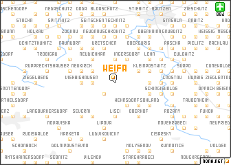 map of Weifa