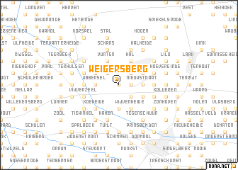 map of Weigersberg