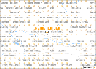 map of Weihenlinden