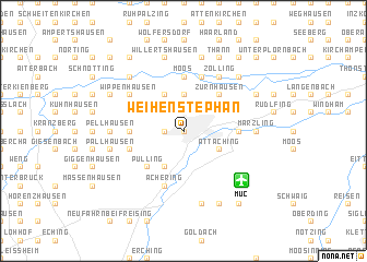 map of Weihenstephan